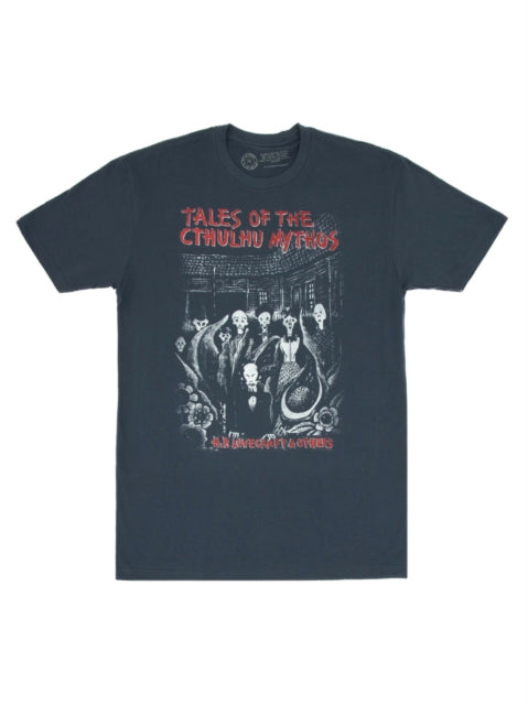 Book cover of: Tales of the Cthulhu Mythos Unisex T-shirt Large