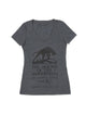 Book cover of: Hound of the Baskervilles Women's V-neck T-shirt X-large