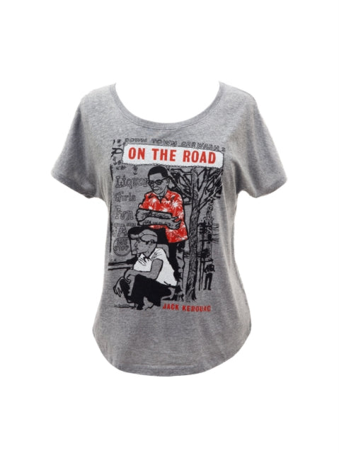 Book cover of: On the Road Women's Relaxed Fit T-shirt Large