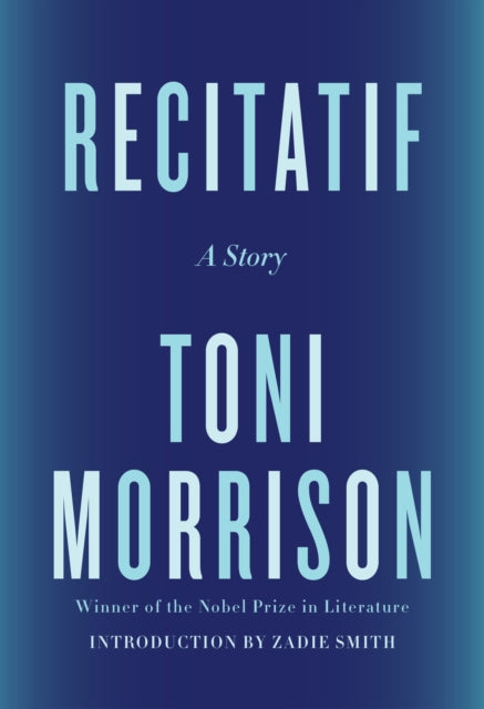 Book cover of: Recitatif. By: Toni Morrison