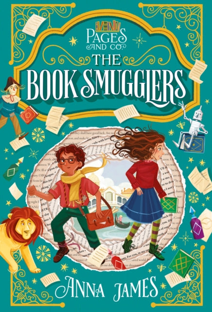 Book cover of: Book Smugglers. By: Anna James