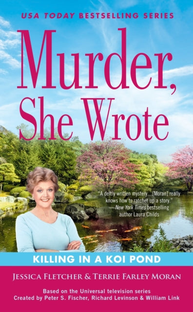 Book cover of: Murder, She Wrote: Killing in a Koi Pond. By: Jessica Fletcher
