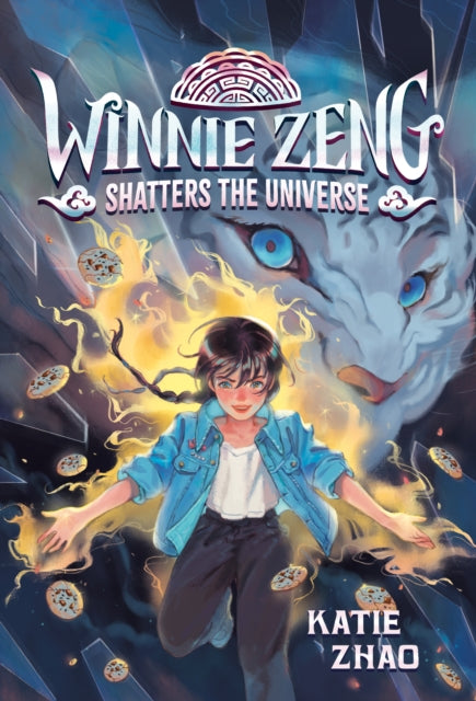 Book cover of: Winnie Zeng Shatters the Universe. By: Katie Zhao