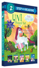 Book cover of: Uni the Unicorn Step into Reading Boxed Set. By: Amy Krouse Rosenthal