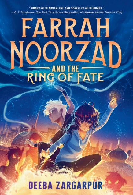 Book cover of: Farrah Noorzad and the Ring of Fate. By: Deeba Zargarpur