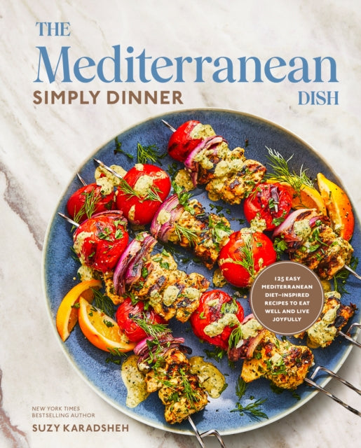 Book cover of: Mediterranean Dish Simply Dinner. By: Suzy Karadsheh