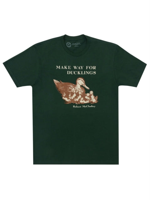 Book cover of: Make Way for Ducklings Unisex T-shirt X-large