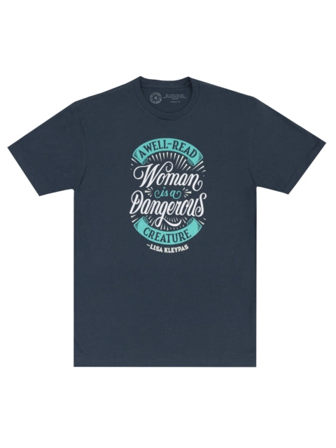 Book cover of: Well-read Woman Unisex T-shirt Large
