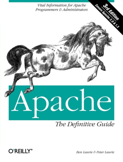 Book cover of: Apache: The Definitive Guide. By: Ben Laurie