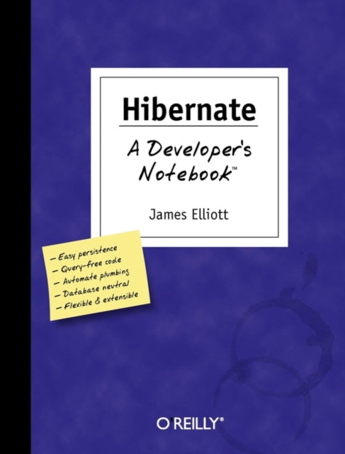 Book cover of: Hibernate - A Developer's Notebook