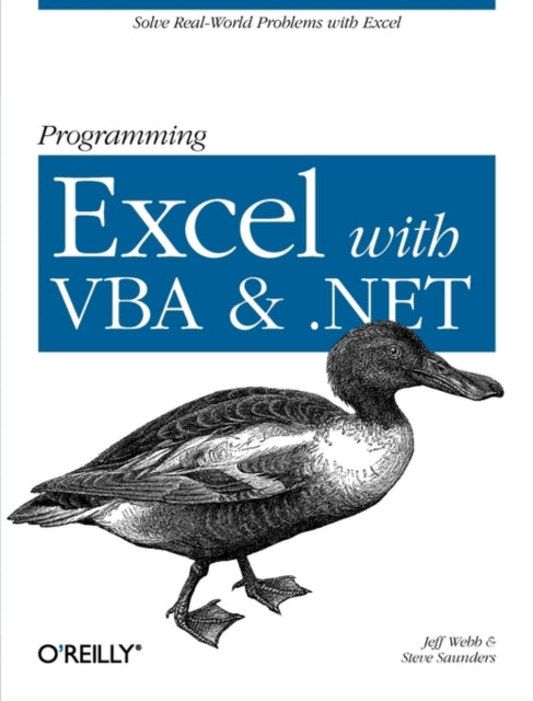 Book cover of: Programming Excel with VBA and .NET. By: Jeff Webb