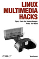 Book cover of: Linux Multimedia Hacks. By: Kyle Rankin
