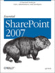 Book cover of: Essential SharePoint 2007. By: Jeff Webb