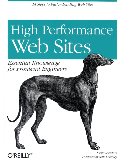 Book cover of: High Performance Web Sites. By: Steve Souders