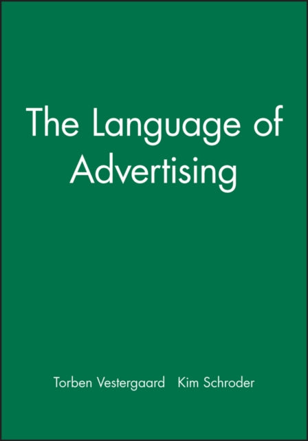 Book cover of: Language of Advertising