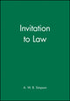 Book cover of: Invitation to Law