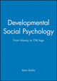 Book cover of: Developmental Social Psychology