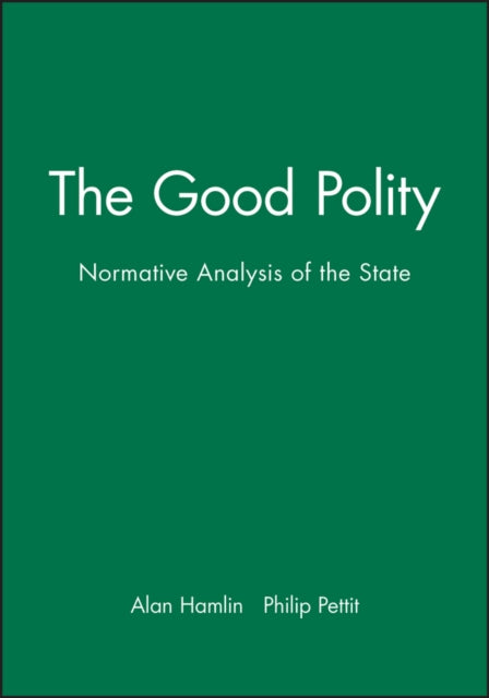 Book cover of: Good Polity. By: Alan Hamlin