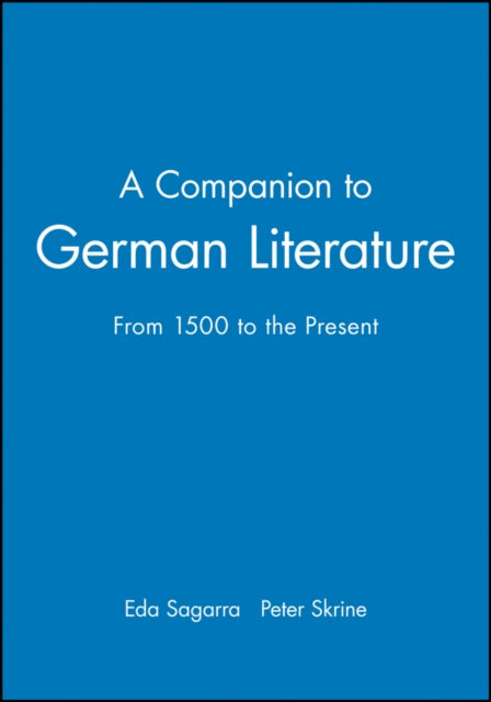 Book cover of: Companion to German Literature
