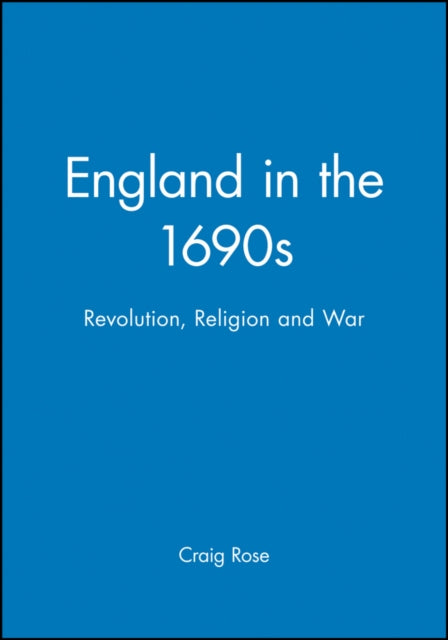Book cover of: England in the 1690s