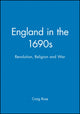 Book cover of: England in the 1690s