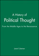 Book cover of: History of Political Thought. By: Janet Coleman