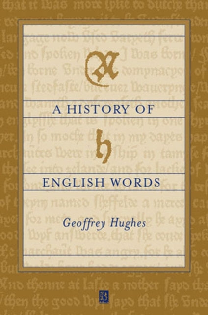 Book cover of: History of English Words