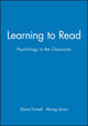Book cover of: Learning to Read. By: Elaine Funnell