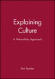 Book cover of: Explaining Culture
