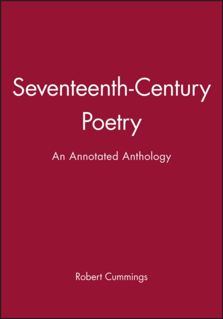 Book cover of: Seventeenth-Century Poetry. By: Robert Cummings