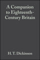 Book cover of: Companion to Eighteenth-Century Britain