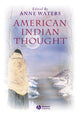 Book cover of: American Indian Thought. By: Anne Waters