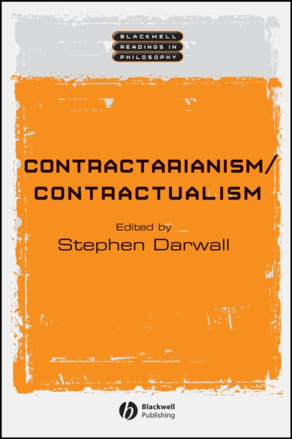 Book cover of: Contractarianism / Contractualism. By: Stephen L. Darwall