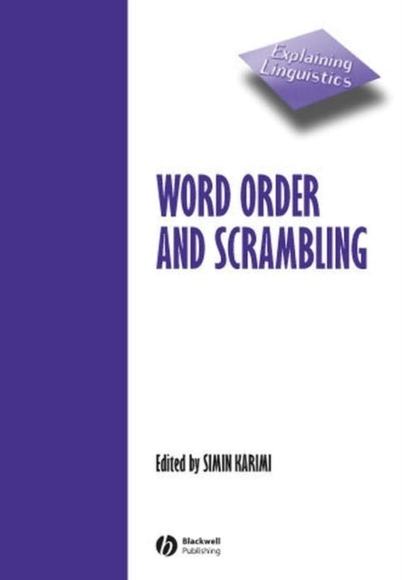 Book cover of: Word Order and Scrambling