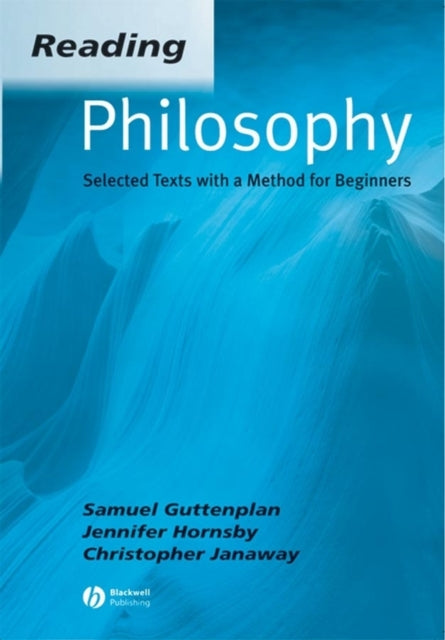 Book cover of: Reading Philosophy. By: Samuel Guttenplan