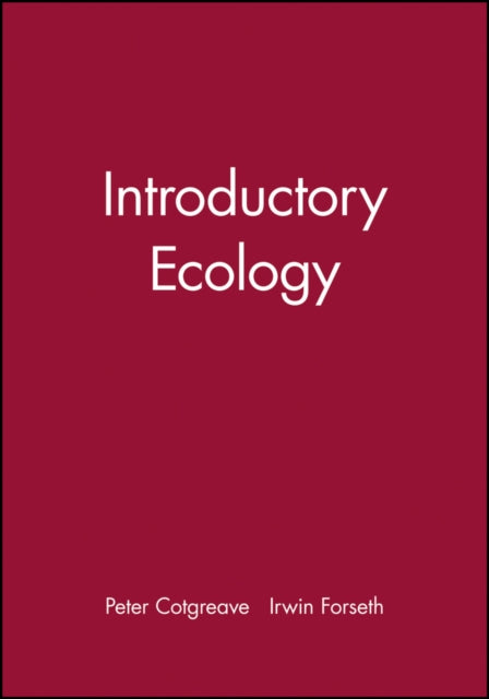 Book cover of: Introductory Ecology. By: Peter Cotgreave