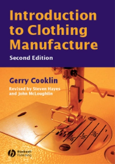 Book cover of: Introduction to Clothing Manufacture. By: Gerry Cooklin