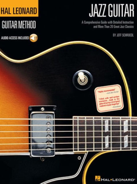 Book cover of: Hal Leonard Guitar Method - Jazz Guitar. By: Jeff Schroedl
