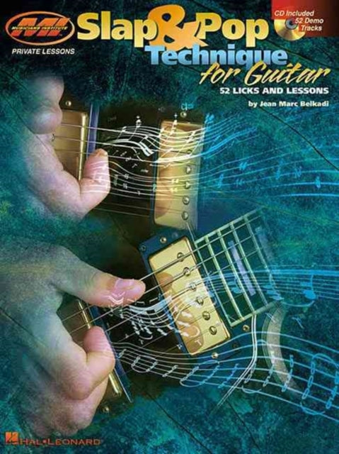 Book cover of: Slap & Pop Technique for Guitar. By: Jean Marc Belkadi