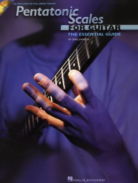 Book cover of: Pentatonic Scales for Guitar. By: Chad Johnson