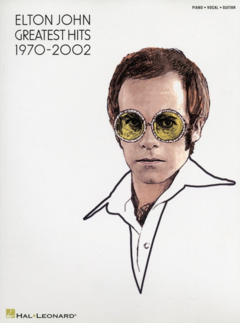 Book cover of: Elton John - Greatest Hits 1970-2002. By: Elton John