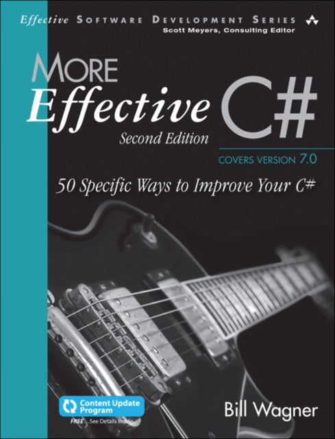 Book cover of: More Effective C#. By: WAGNER, BILL