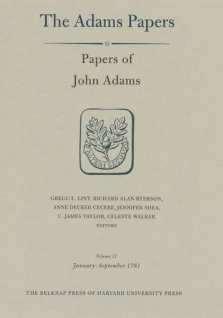 Book cover of: Papers of John Adams. By: John Adams - undifferentiated