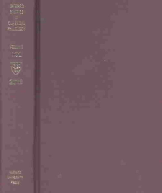 Book cover of: Harvard Studies in Classical Philology, Volume 101. By: Department of Classics Harvard University