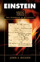 Book cover of: Einstein 1905. By: John S. Rigden