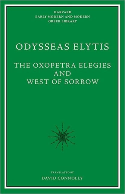 Book cover of: The Oxopetra Elegies and West of Sorrow
