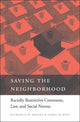 Book cover of: Saving the Neighborhood. By: Richard R. W. Brooks