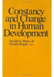 Book cover of: Constancy and Change in Human Development