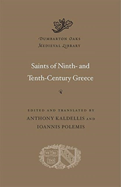Book cover of: Saints of Ninth- and Tenth-Century Greece