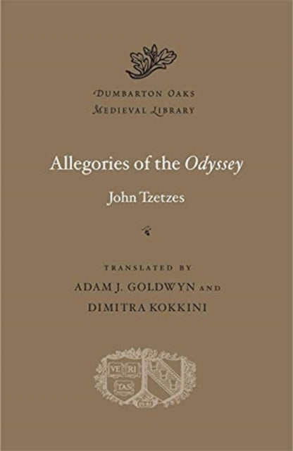 Book cover of: Allegories of the Odyssey. By: John Tzetzes